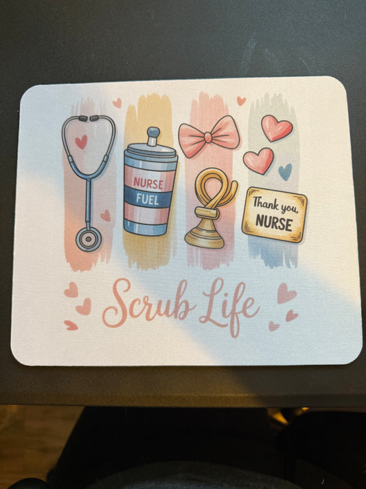 Scrub Life mousepad